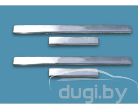 Накладки на дверные пороги (нерж.) для GOLF VI